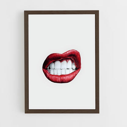 ap-mouth-5 cadre Bois foncé