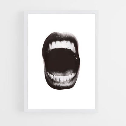 ap-mouth-6 cadre Blanc