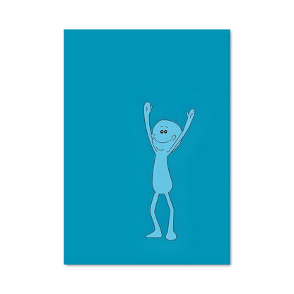 Poster Mr. Meeseeks en Action
