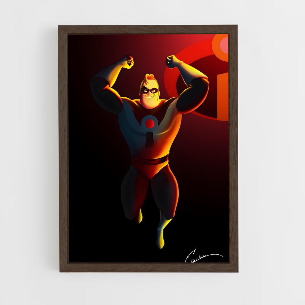 ap-mr incredible-1 cadre Bois foncé