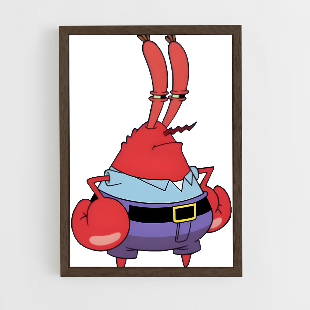 ap-mr krabs-1 cadre Bois foncé