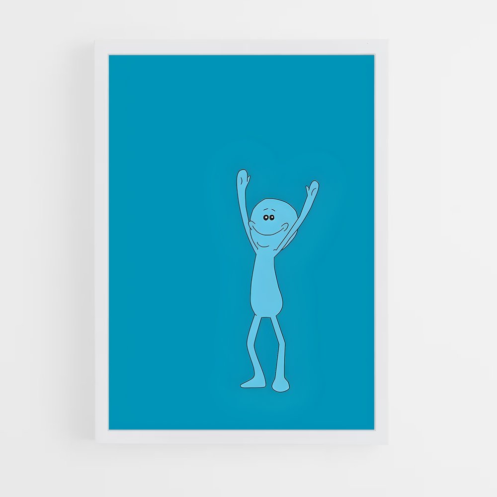 ap-mr meeseeks-4 cadre Blanc