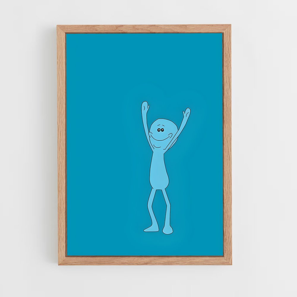 ap-mr meeseeks-4 cadre Bois clair