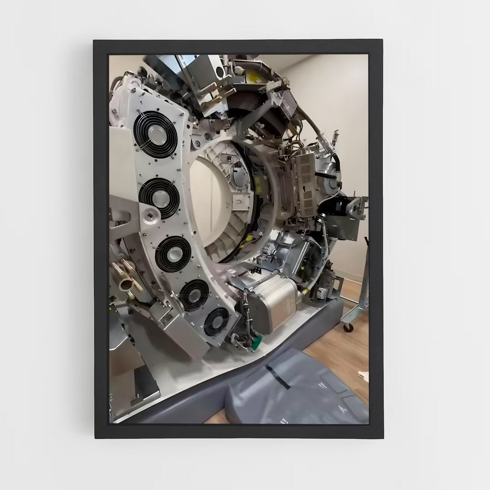 ap-mri machine-1 cadre Noir