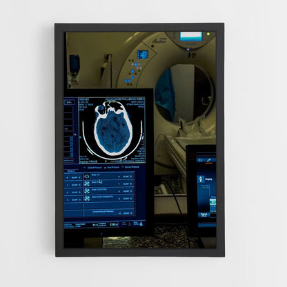 ap-mri machine-2 cadre Noir