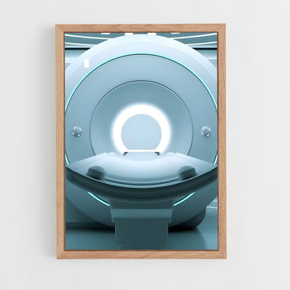 ap-mri machine-3 cadre Bois clair