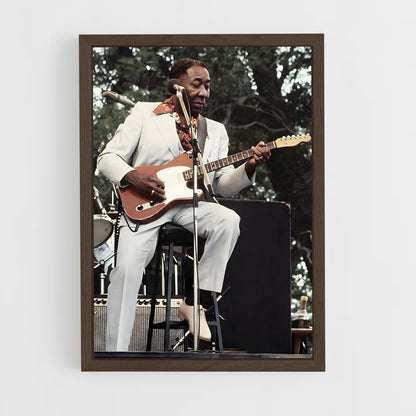 ap-muddy waters-4 cadre Bois foncé