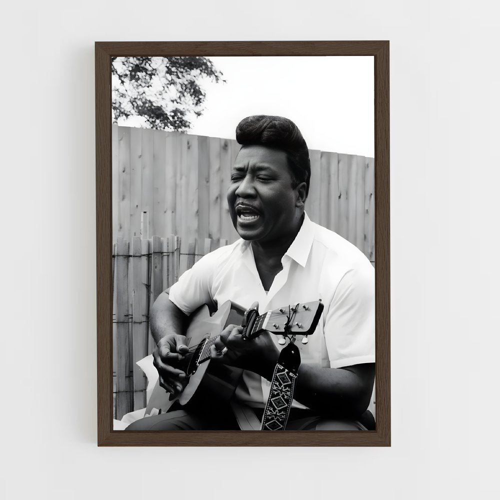 ap-muddy waters-5 cadre Bois foncé