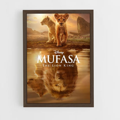 ap-mufasa-1 cadre Bois foncé