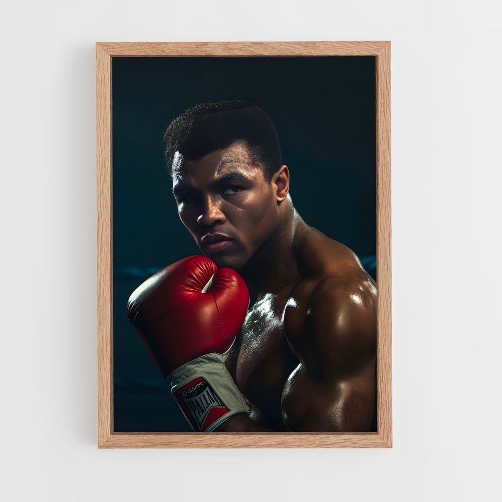 ap-muhammad ali-1 cadre Bois clair