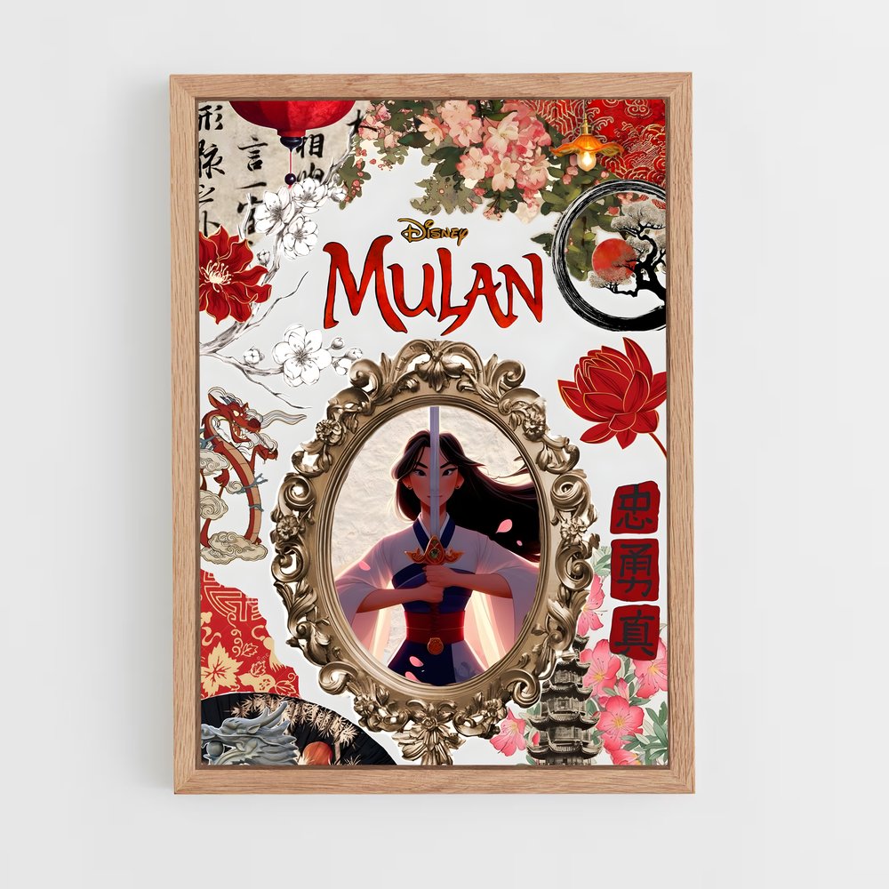 ap-mulan-3 cadre Bois clair