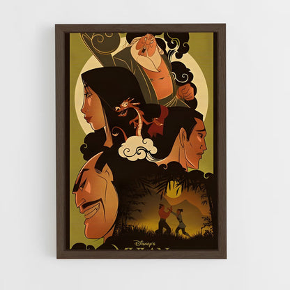ap-mulan-6 cadre Bois foncé