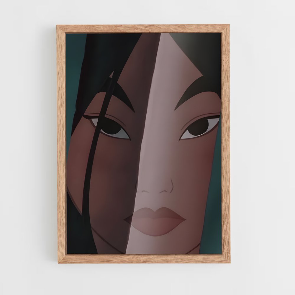 ap-mulan-7 cadre Bois clair