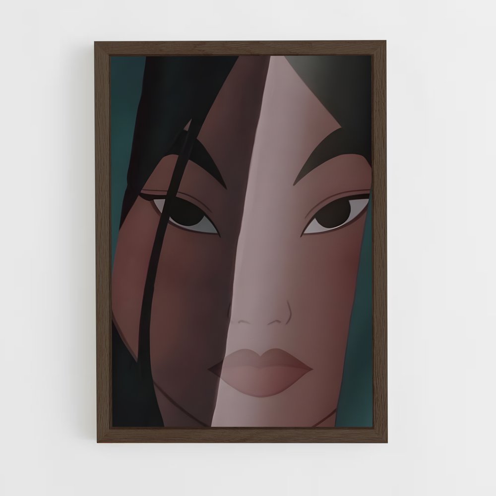 ap-mulan-7 cadre Bois foncé