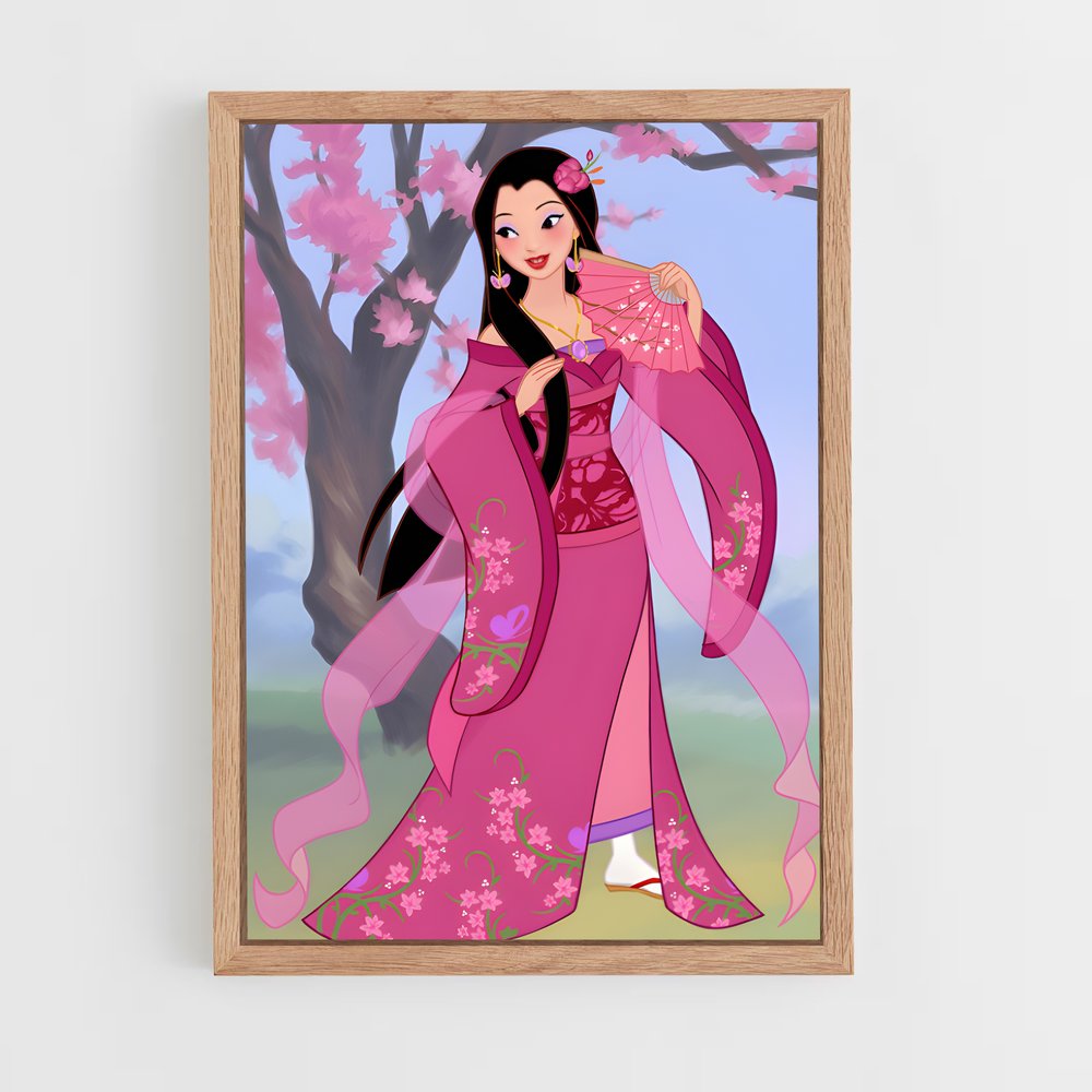 ap-mulan-8 cadre Bois clair