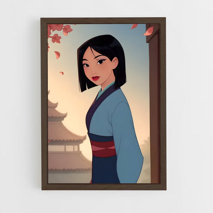 ap-mulan-9 cadre Bois foncé