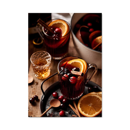 Poster Vin Chaud Épicé