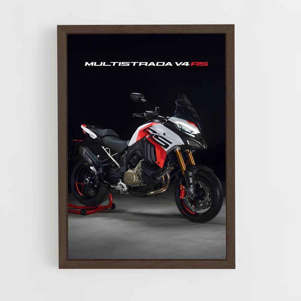 ap-multistrada v4-3 cadre Bois foncé