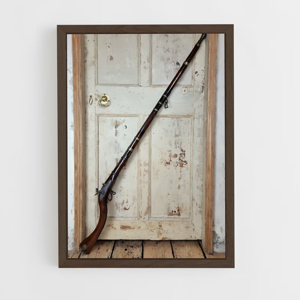 ap-musket-1 cadre Bois foncé