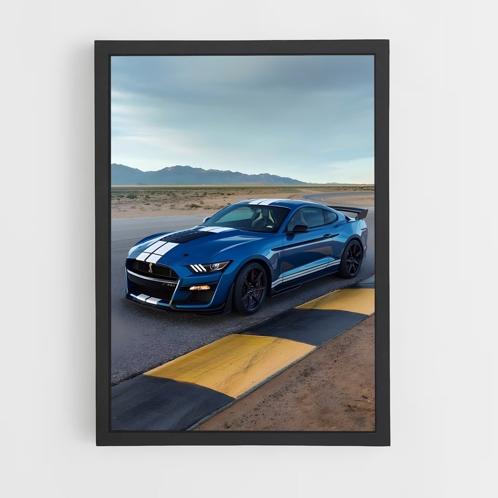 ap-mustang gt500-6 cadre Noir