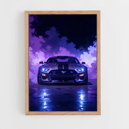 ap-mustang gt500-7 cadre Bois clair