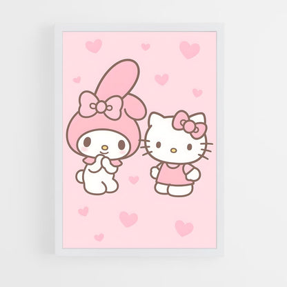 ap-my melody-1 cadre Blanc