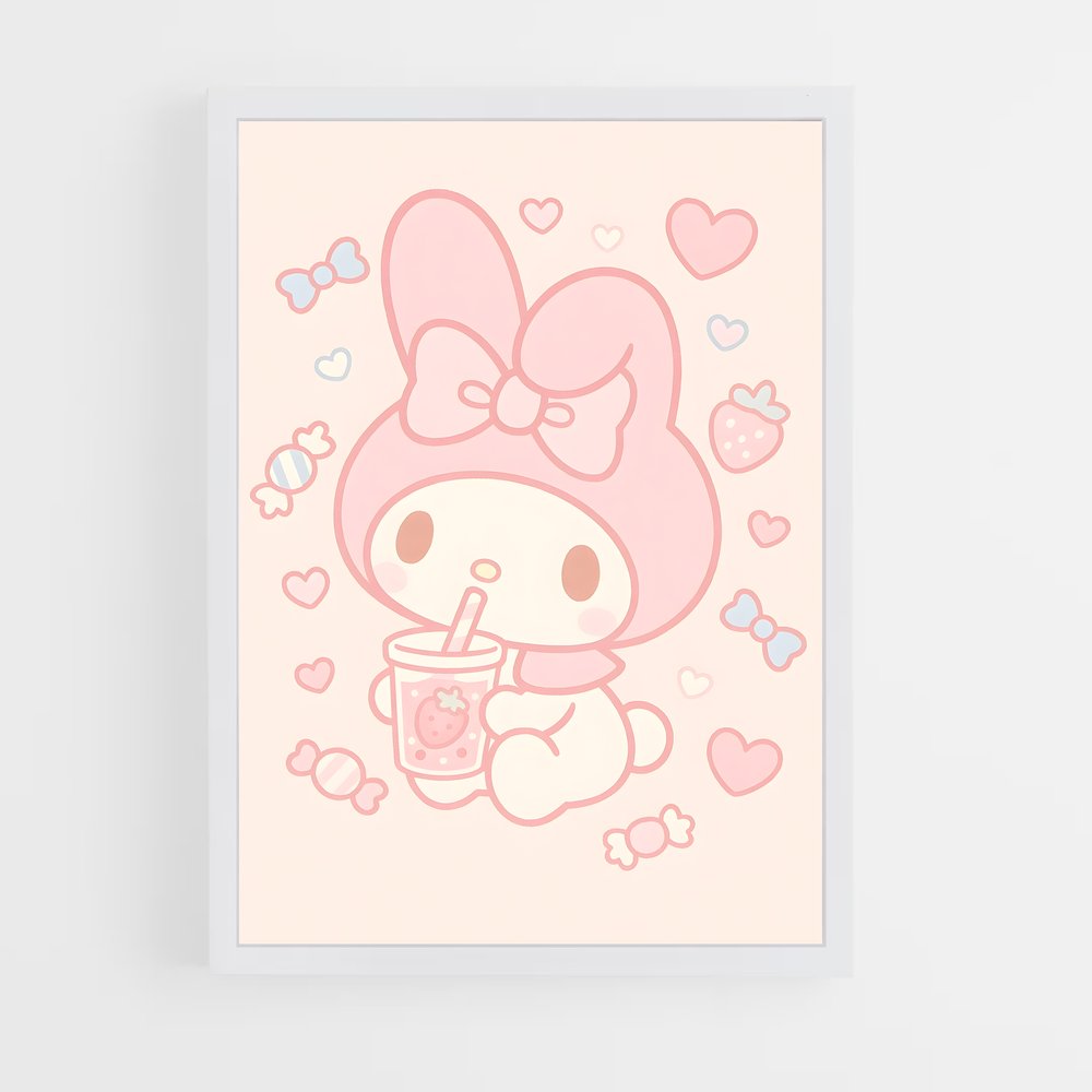 ap-my melody-2 cadre Blanc