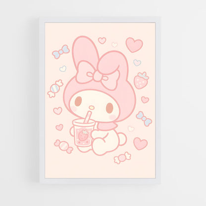 ap-my melody-2 cadre Blanc