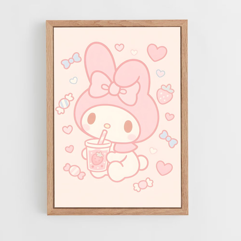 ap-my melody-2 cadre Bois clair
