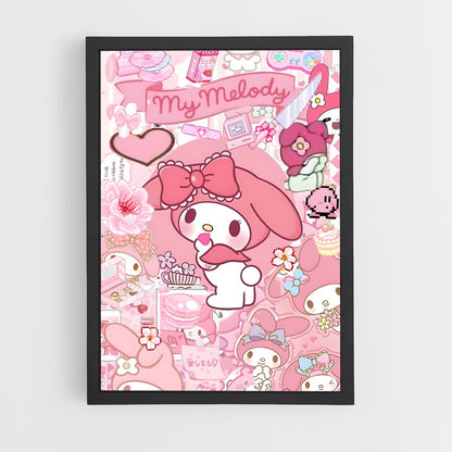 ap-my melody-3 cadre Noir