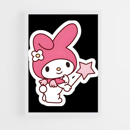 ap-my melody-6 cadre Blanc