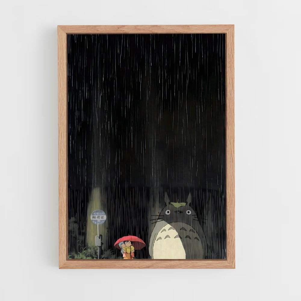 ap-my neighbor totoro-1 cadre Bois clair