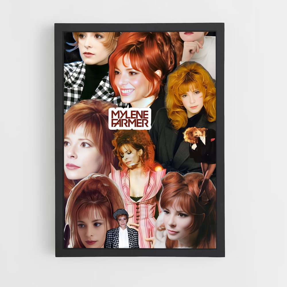 ap-mylene farmer-2 cadre Noir