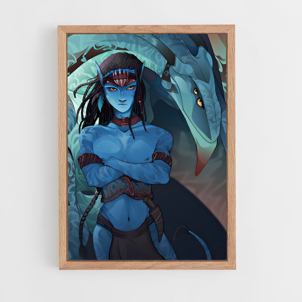 ap-na'vi-2 cadre Bois clair