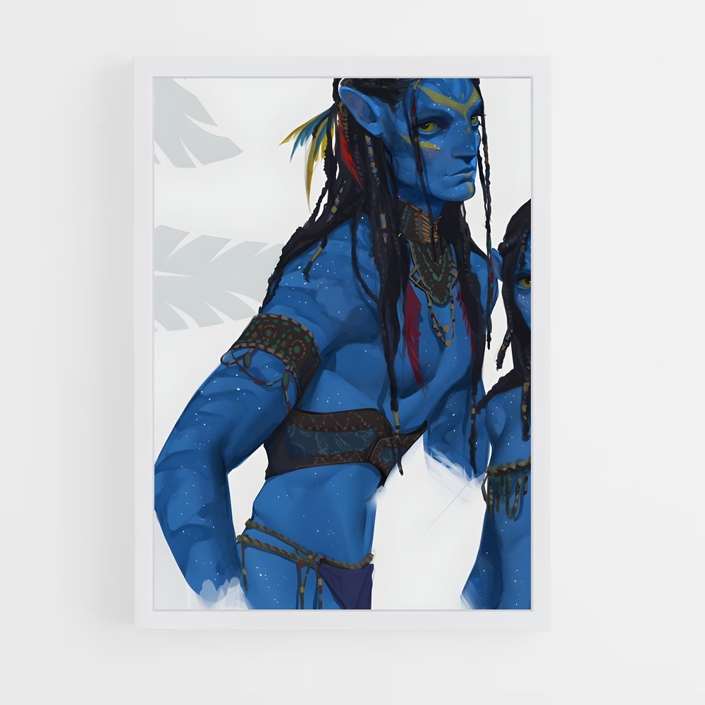 ap-na'vi-8 cadre Blanc
