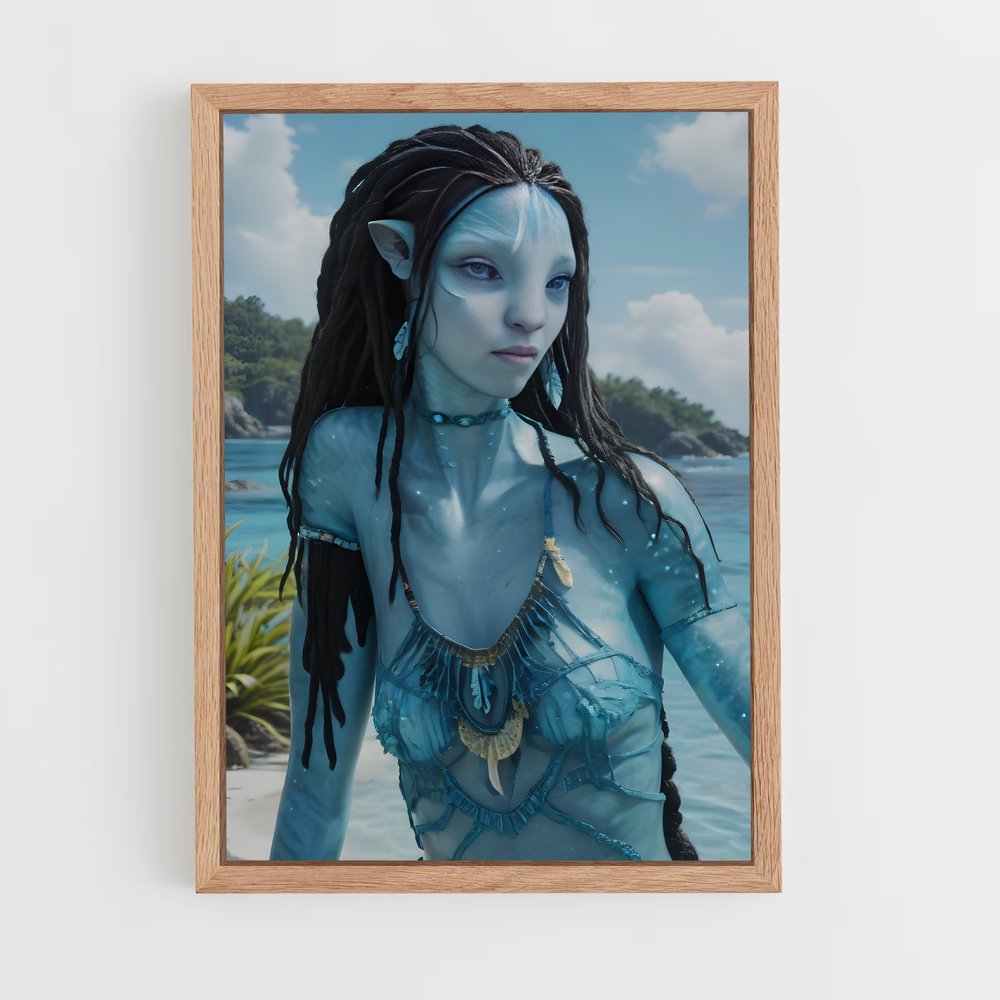 ap-na'vi-9 cadre Bois clair