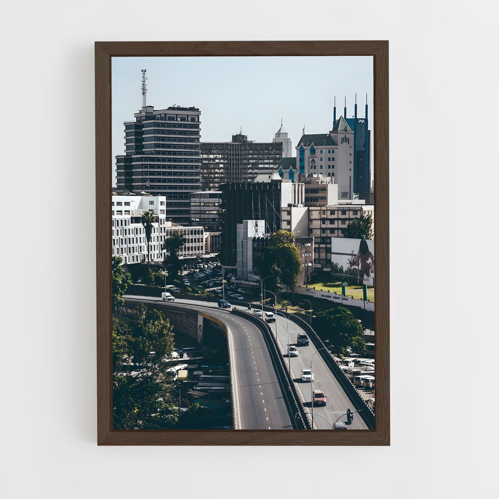 ap-nairobi-1 cadre Bois foncé