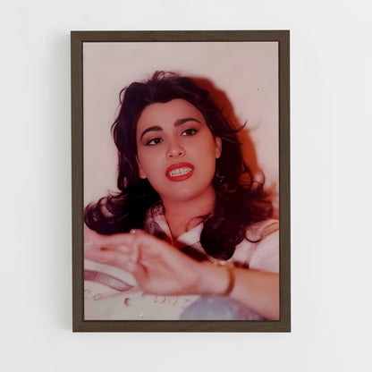 ap-najwa karam-4 cadre Bois foncé