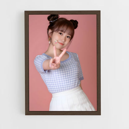 ap-nako yabuki-1 cadre Bois foncé