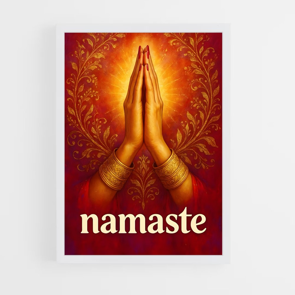ap-namaste-1 cadre Blanc