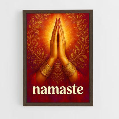 ap-namaste-1 cadre Bois foncé