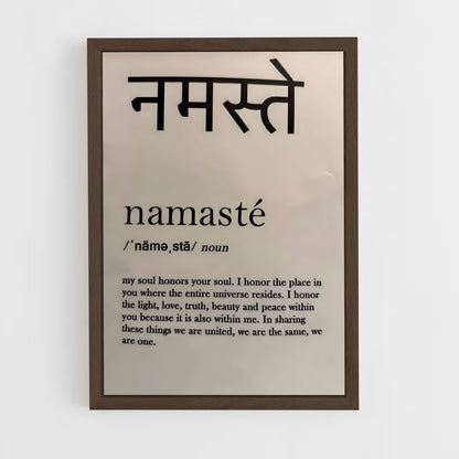 ap-namaste-3 cadre Bois foncé