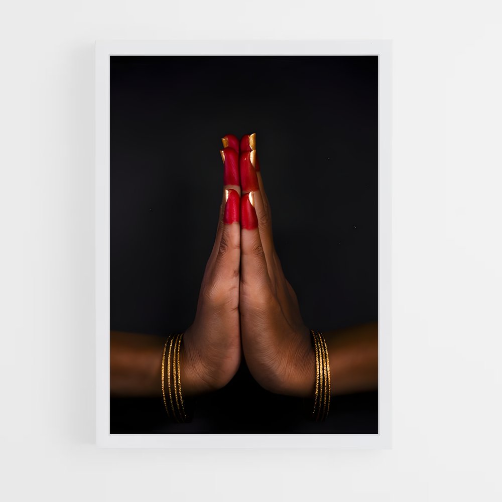 ap-namaste-4 cadre Blanc