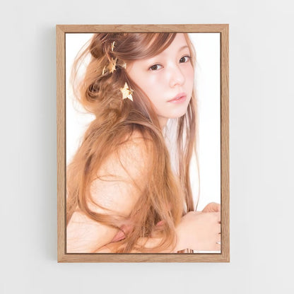 ap-namie amuro-1 cadre Bois clair