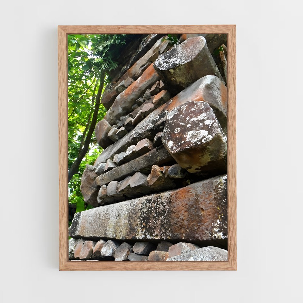 ap-nan madol-4 cadre Bois clair
