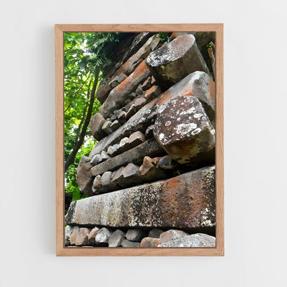 ap-nan madol-4 cadre Bois clair