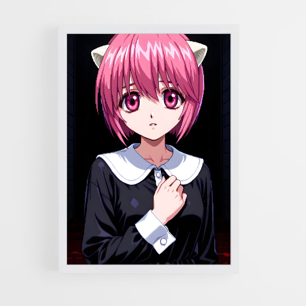 ap-nana elfen lied-1 cadre Blanc
