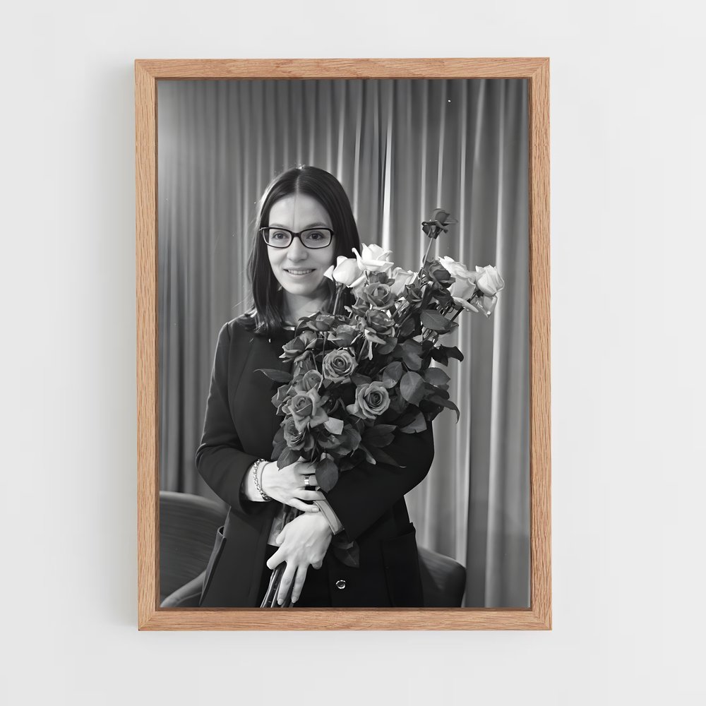 ap-nana mouskouri-6 cadre Bois clair