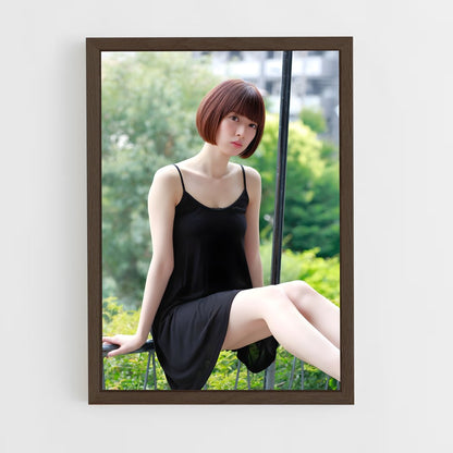 ap-nanami hashimoto-7 cadre Bois foncé