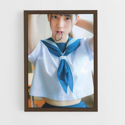 ap-nao kosaka-1 cadre Bois foncé